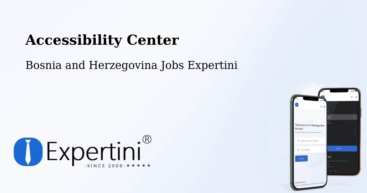Accessibility Statement – Kiseljak - Bosnia and Herzegovina Jobs Expertini
